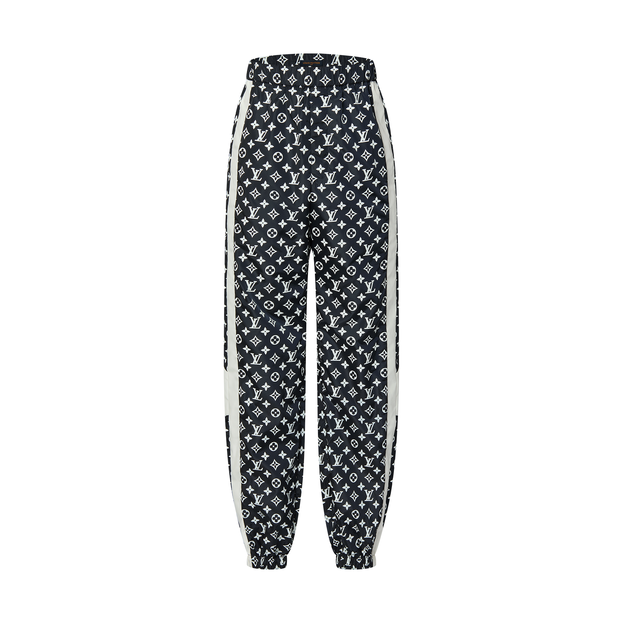 美品 Louis Vuitton ロゴ柄 クロップドパンツ 38 LOUIS VUITTON - LOUIS VUITTON ショートパンツ 38(S位) 白x黒